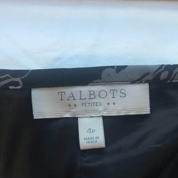 Talbots Floral Chiffon Skirt Size 4p - Picture 2 of 5